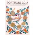 Portogallo 2017 - Euro set FDC