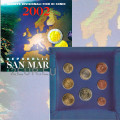 San Marino Euro set BU 2002