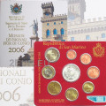 San Marino Euro set BU + Moneta Argento da 5 euro 2006