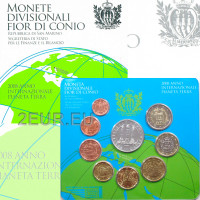 San Marino Euro set BU + Moneta Argento da 5 euro 2008