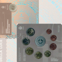 San Marino Euro set BU + Moneta Argento da 5 euro 2015