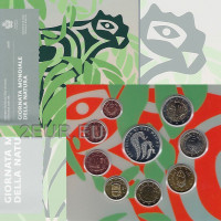 San Marino Euro set BU + Moneta Argento da 5 euro 2018