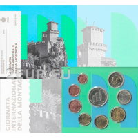 San Marino Euro set BU + Moneta Argento da 5 euro 2022