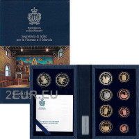 San Marino Euro set proof 2020