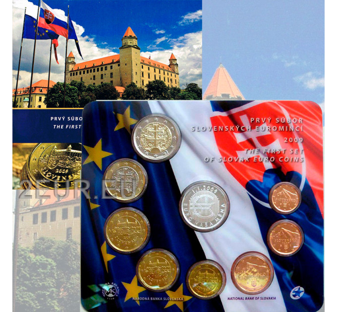 Slovacchia Serie di monete in euro FDC 2009