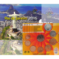 Slovacchia Serie di monete in euro FDC 2016 - XXXI Giochi Olimpici di Rio de Janeiro