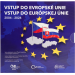 Slovacchia Serie di monete in euro FDC 2024 - 20 anni nell'UE