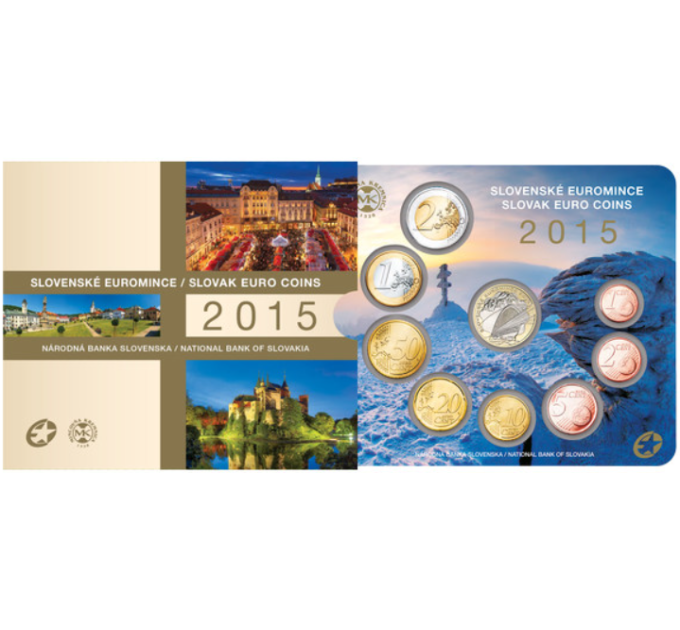 Slovacchia Serie di monete in euro FDC 2015 - Monete euro slovacche 2015