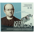 Slovacchia Serie di monete in euro FDC 2021 - Invenzioni mondiali degli inventori slovacchi - Jozef Murgas - Pioniere delle telecomunicazioni senza fili