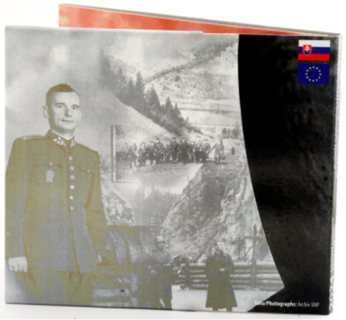 Slovacchia Serie di monete in euro FDC 2024 - 80° anniversario della rivolta nazionale slovacca
