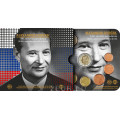 Slovacchia Serie di monete in euro FDC 2021 - 100° anniversario della nascita di Alexander Dubček
