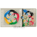 Slovacchia Serie di monete in euro FDC 2022 - Giochi Olimpici Invernali - Pechino 2022
