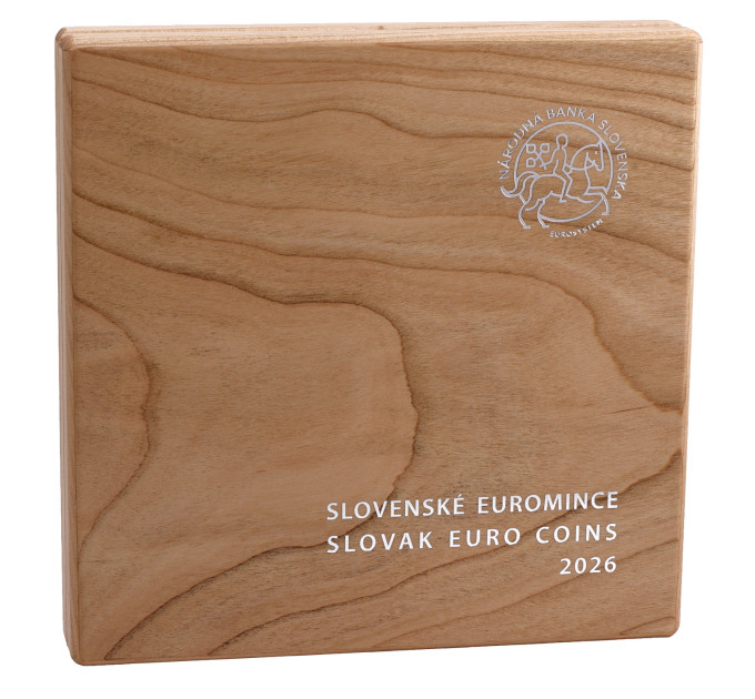 Slovacchia Euro set proof 2026 - Olimpiadi invernali, Milano - Cortina