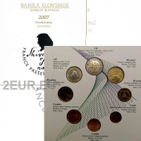 Slovenia Euro set FDC 2007