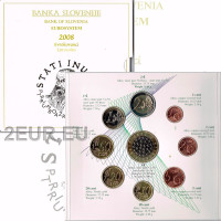 Slovenia Euro set FDC 2008