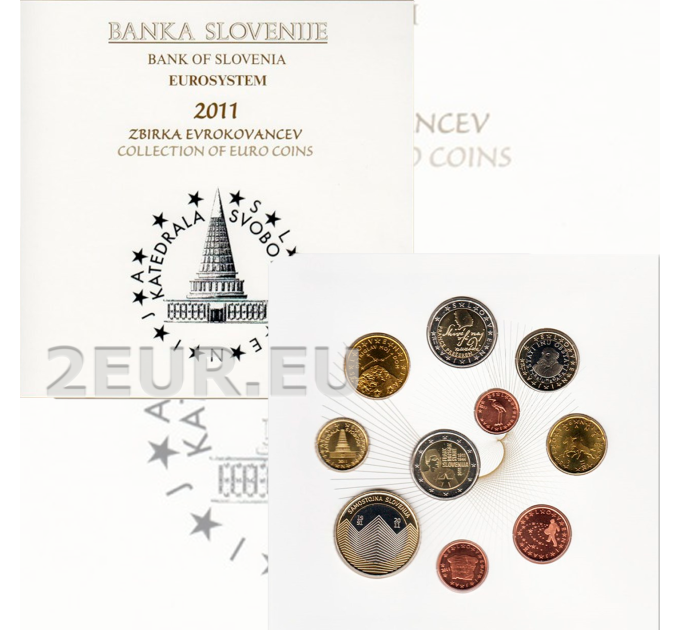 Slovenia Euro set FDC 2011