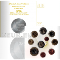 Slovenia Euro set FDC 2016