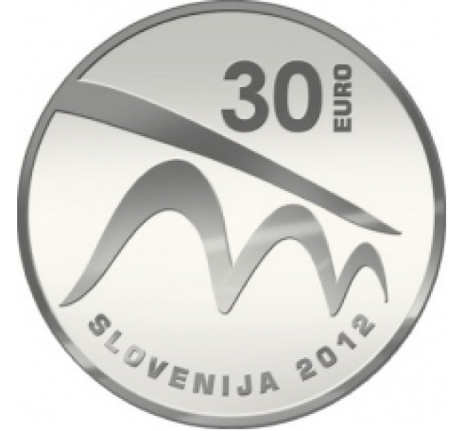 Slovenia 30 euro  argento proof 2012 - Capitale Europea della Cultura - Maribor