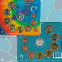 Spagna Set Euro FDC 2006 - Cristoforo Colombo