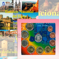 Spagna Set Euro FDC 2010 - Castiglia e León