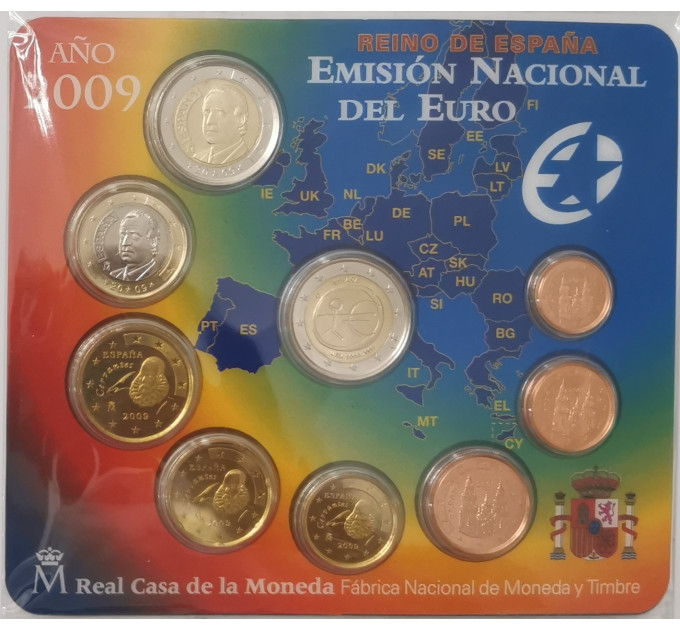 Spagna Set Euro FDC 2009