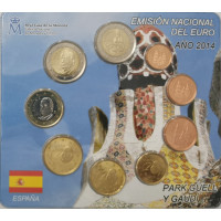 Spagna Set Euro FDC 2014