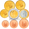 Spagna Set Euro UNC 2000