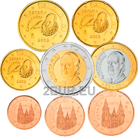 Spagna Set Euro UNC 2002