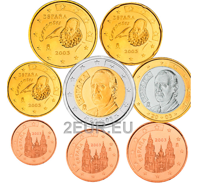 Spagna Set Euro UNC 2003