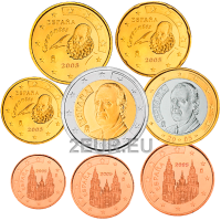 Spagna Set Euro UNC 2005