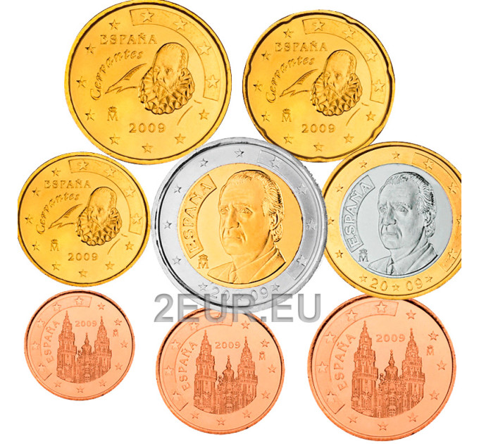Spagna Set Euro UNC 2009