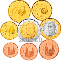 Spagna Set Euro UNC 2011
