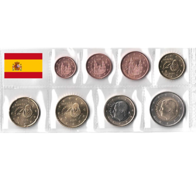 Spagna Set Euro UNC 2020