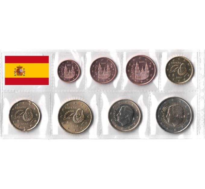 Spagna Set Euro UNC 2021