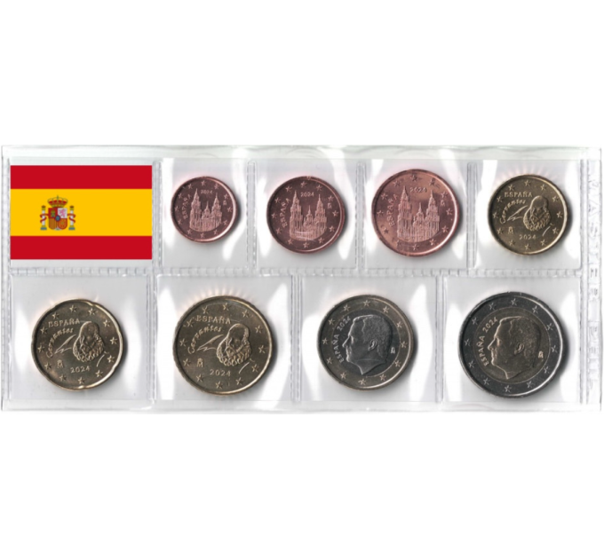 Spagna Set Euro UNC 2024
