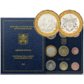 Vaticano set BU + 5 EURO 2022 - 100° Anniversario della Morte di Papa Benedetto XV