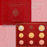 Vaticano set BU 2008 - Serie di monete in Euro