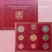 Vaticano set BU 2021 - Serie di monete in Euro