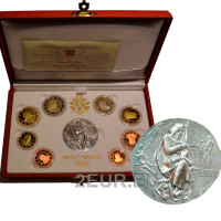 Vaticano set proof 2008 - Serie di monete in Euro