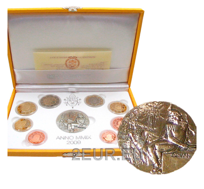 Vaticano set proof 2009 - Serie di monete in Euro