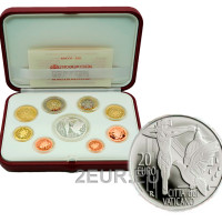 Vaticano set proof 2021 - Serie di monete in Euro