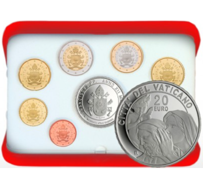 Vaticano set proof 2024 - Serie di monete in Euro