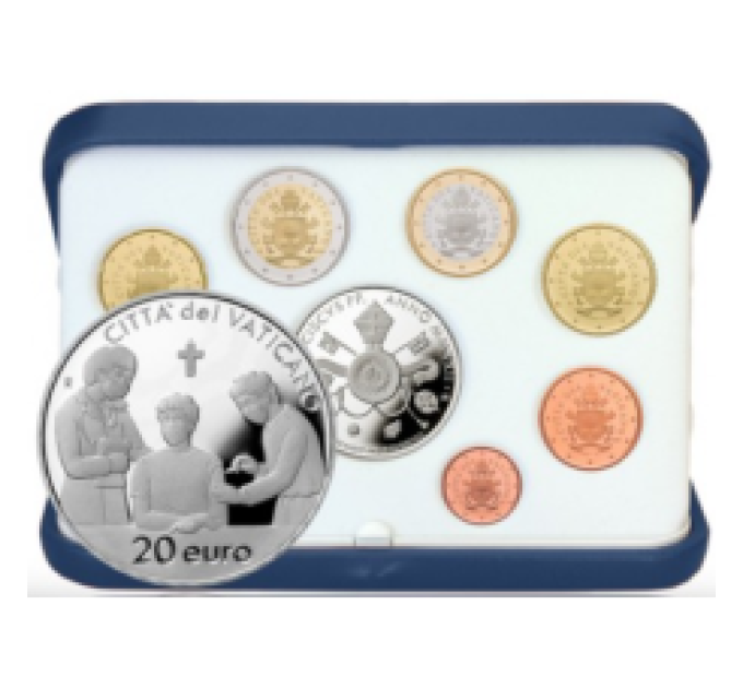 Vaticano set proof 2022 - Serie di monete in Euro