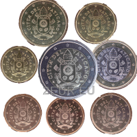 Vaticano set UNC 2021 - Serie di monete in Euro
