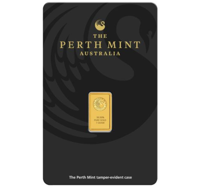 1g Lingotto d'oro Perth Mint