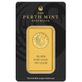 100 g Lingotto d'oro Perth Mint