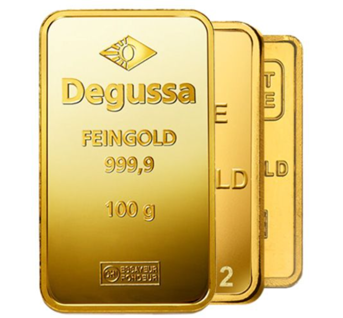 100 g Lingotto d'oro altro LBMA