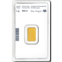 2g Lingotto d'oro Austrian Mint