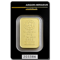 20g Lingotto d'oro Argor Heraeus