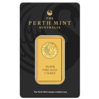 31,1g Lingotto d'oro Perth Mint